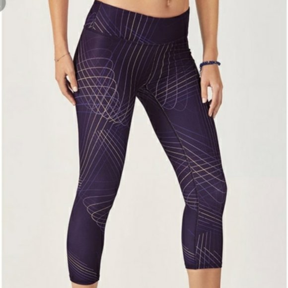 FABLETICS Powerhold Capri Lightspeed Print S - Picture 1 of 6